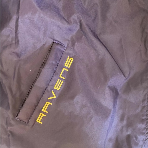Baltimore Ravens Logo Athletic Game Day Jacket VTG - Picture 3 of 8